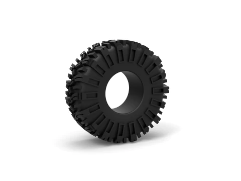 Rock bouncer tire Scale 1 to 25 3D Print Model