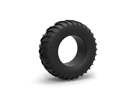 Tire for sand and snow 1 Scale 1 to 25 3D Print Model