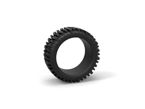 Low profile tire 1 for lifted trucks Scale 1 to 10 3D Print Model