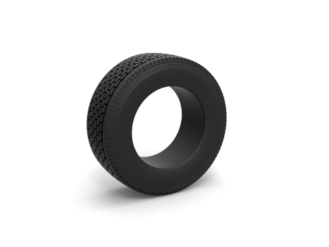 Semi truck tire 2 Scale 1 to 25 3D Print Model