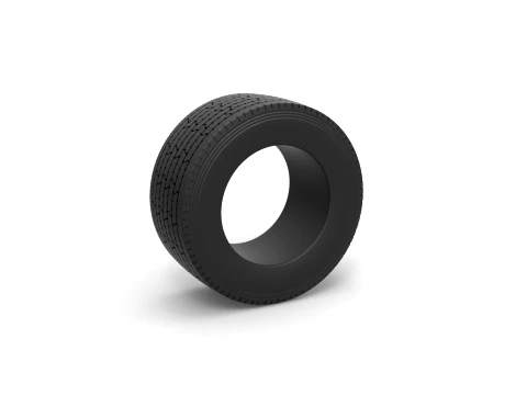 Super single semi tire 3 Scale 1 to 25 3D Baskı Modeli