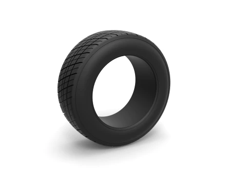 Dirt Sprint racing front tire 5 Scale 1 to 25 Model do druku 3D
