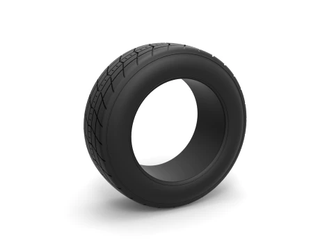 Dirt Sprint racing front tire 6 Scale 1 to 25 Model do druku 3D