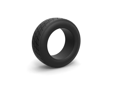 Dirt Sprint racing front tire 8 Scale 1 to 25 Model do druku 3D