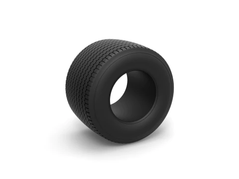 Dirt Sprint racing tire 9 Scale 1 to 25 Modello di stampa 3D