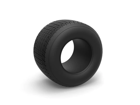 Dirt Sprint racing tire 23 Scale 1 to 25 Modello di stampa 3D
