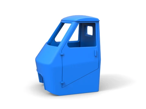 エイプカープロトのキャブ スケール1～25 3Dプリントモデル