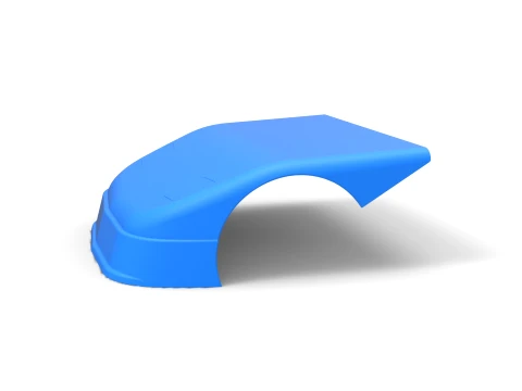 Nose of New Zealand Super Saloon race car Version 2 Scale 1 to 25 3D Print Model
