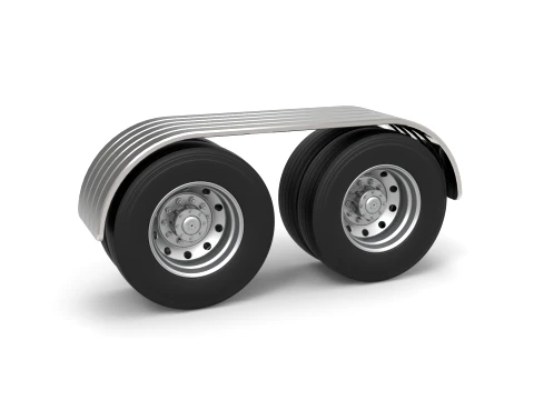 Semi truck Rear fenders Set 7 Scale 1 to 25 3D Print Model