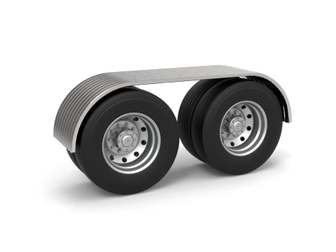 Semi truck Rear fenders Set 8 Scale 1 to 25 3D Print Model