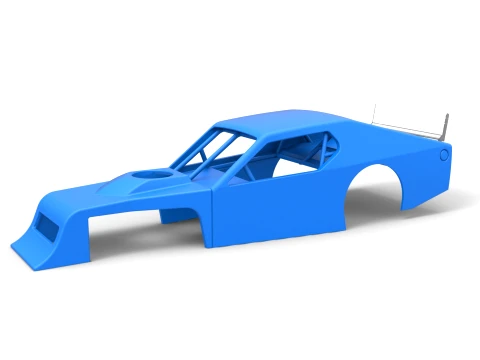 Shell of Asphalt Modified stock car V1 Scale 1 to 25 3D Druckmodell