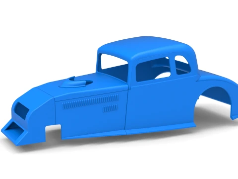 Shell of Canadian vintage modified stock car Scale 1 to 25 3Dプリントモデル