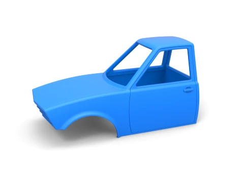 Shell of Dirt Dragster Scale 1 to 25 Modello di stampa 3D