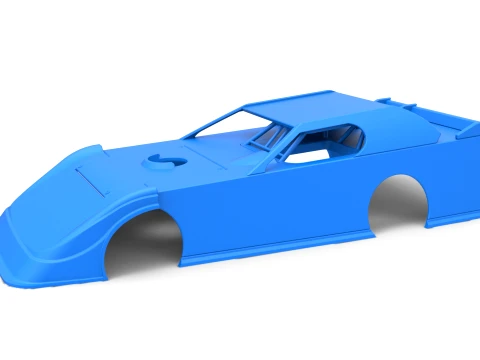 Shell of Dirt Modified Super stock car Scale 1 to 25 3Dプリントモデル