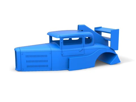 Shell of Hot rod Version 2 Scale 1 to 25 3D Baskı Modeli