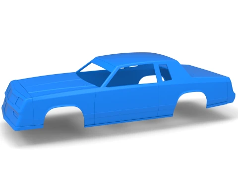 Shell of IMCA Stock car Version 2 Scale 1 to 25 3D printmodel