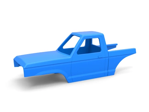 Shell of Mud dragster 4wd Version 1 Scale 1 to 25 3D Baskı Modeli