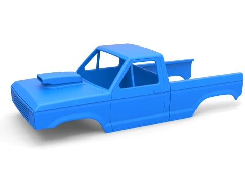 Shell of Mud dragster 4wd Version 2 Scale 1 to 25 Modello di stampa 3D