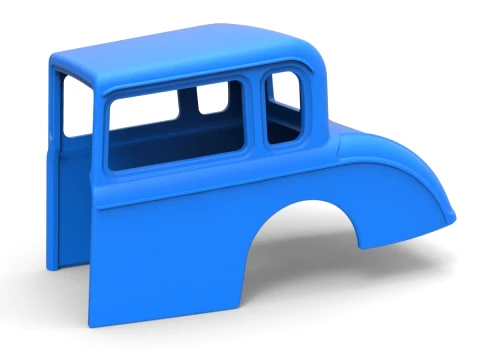 Shell of New Zealand Modified stock car Version 1 Scale 1 to 25 3D Print Model