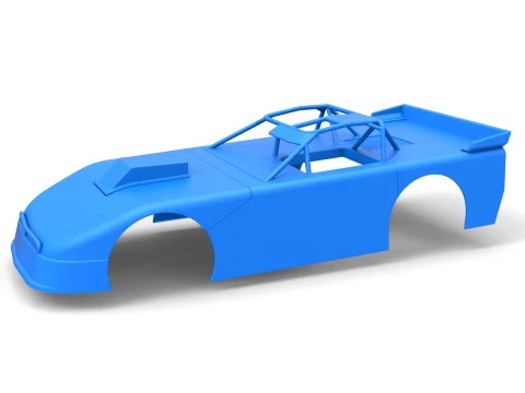 Shell of New Zealand Super Saloon race car Version 2 Scale 1 to 25 Model do druku 3D