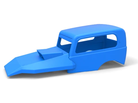 Shell of New Zealand Superstock car Version 1 Scale 1 to 25 3D Print Model