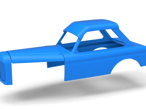 Shell of New Zealand Vintage Stock car Scale 1 to 25 3Dプリントモデル