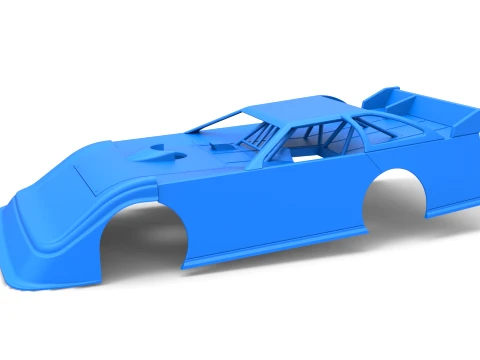 Shell of Super Dirt Late model Version 1 Scale 1 to 25 3D Druckmodell