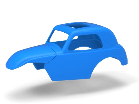 Shell of Super rod Version 3 Scale 1 to 25 Modelo de impresión 3D