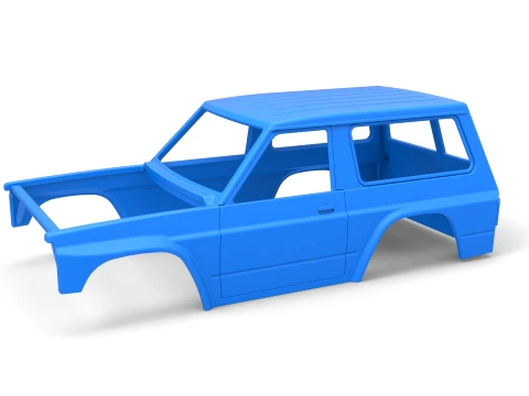 Shell of Uphill Sand Racing Dragster Version 1 Scale 1 to 25 Modèles 3D en vedette