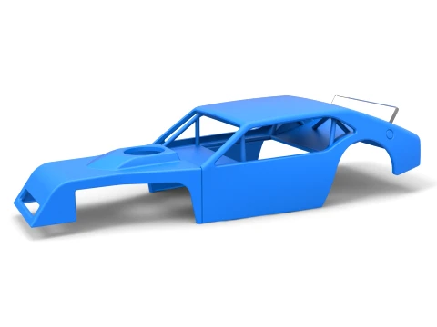 Shell of Vintage Asphalt Modified stock car V1 Scale 1 to 25 3Dプリントモデル