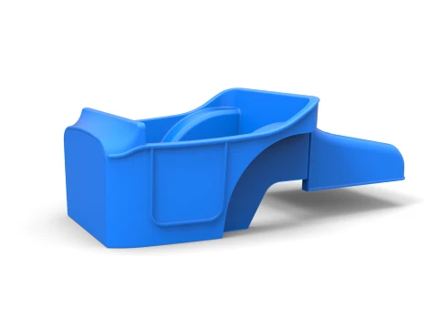 Shell of Vintage front engine dragster Version 3 Scale 1 to 25 3D Print Model