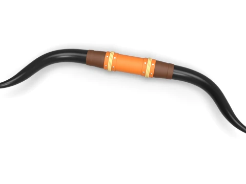 Bull horns for car or truck Version 6 Scale 1 to 25 3Dプリントモデル