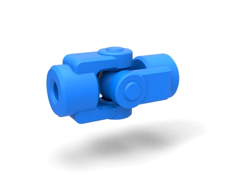 Cardan shaft joint Scale 1 to 25 3Dプリントモデル