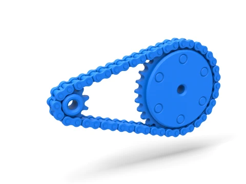Chain drive Version 4 Scale 1 to 25 3D Baskı Modeli