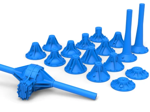 Quick Change Rear End Set Version 1 Scale 1 to 25 3D printmodel