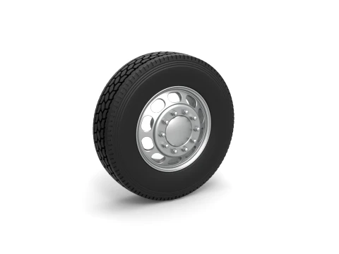 Front custom wheel of semi truck Version 4 Scale 1 to 25 3D Принт Модель