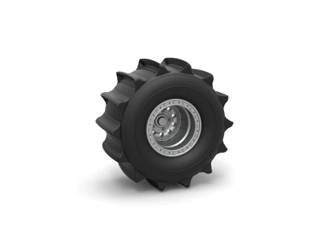 Wheel of Formula off road Version 1 Scale 1 to 25 3D Print Model