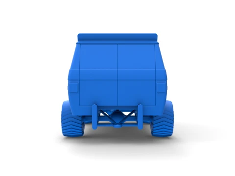 Pulling van 4wd Version 1 Scale 1 to 25 3D Print Model
