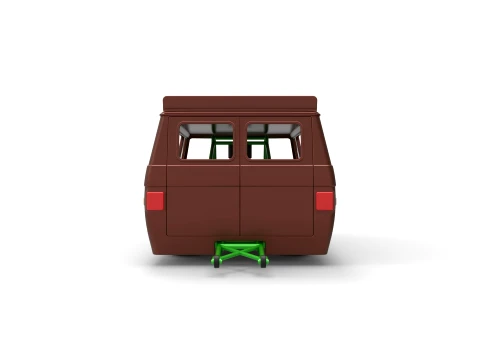 Dragster Van Scale 1 to 25 3D Print Model