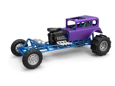 Mud dragster Hot Rod Scale 1 to 25 3D Baskı Modeli