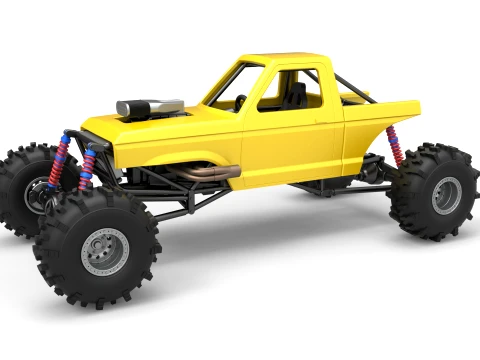 Çamur sürükleme makinesi Versiyon 4 Ölçek 1 ila 25 3D Baskı Modeli