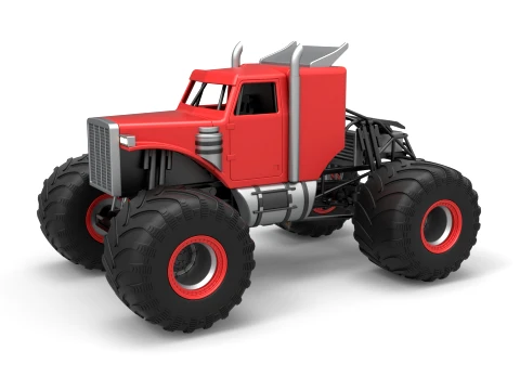 Monster Tow Truck Scale 1 to 25 3D Druckmodell