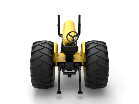 Vintage Small block Pulling tractor Version 2 Scale 1 to 25 3D Print Model