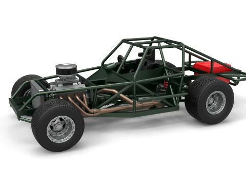 Australijska baza Super Sedan w skali od 1 do 25 Model do druku 3D