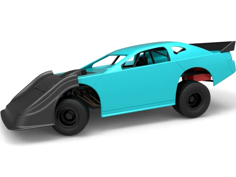 Australijski Super Sedan Wersja 2 podczas zmiany skali od 1 do 25 Model do druku 3D