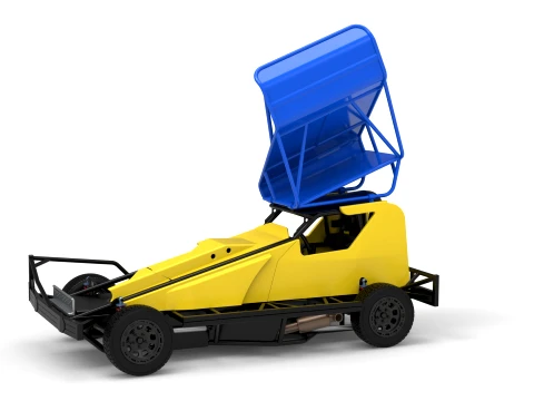 Samoch&oacute;d seryjny Formuły 1 BriSCA do wersji Dirt 2, skala od 1 do 25 Model do druku 3D