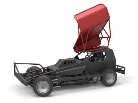 Samoch&oacute;d seryjny Formuły 1 BriSCA do brudu podczas skręcania wersji 1 w skali od 1 do 25 Model do druku 3D