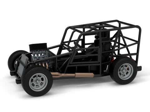 ドワーフカー ベースバージョン 1 スケール 1 ～ 25 3Dプリントモデル