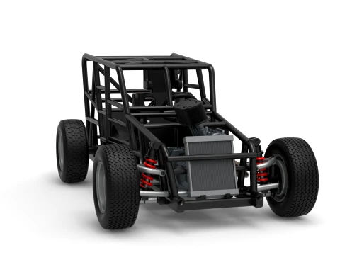 Dwarf car Base Version 1 Scale 1 to 25 3D Print Model