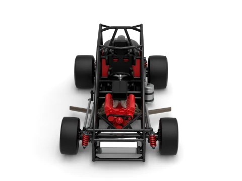 Experimental Pavement Silver Crown Car Base Version 1 Scale 1 to 25 3D Print Model